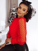 Bluzka Rosi - Czerwona - obrazek 2