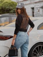 Bluzka LADY z siatką na plecach - obrazek 4