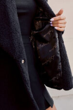 Kurtka FLUFFY - Czarny - obrazek 4