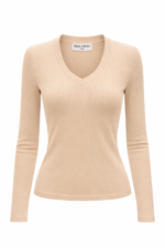 Bluzka ZURI - Beż - obrazek 2