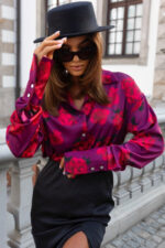 Koszula Satynowa MADDIE - Blur - obrazek 5