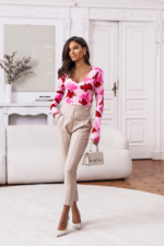 Bluzka Essie - Red on pink - obrazek 2