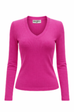 Bluzka ZURI - Fuksja - obrazek 2