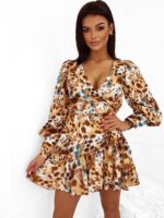 Sukienka Anna - Brązowe Ciapy