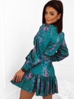 Sukienka Anna - Różowo Morska - obrazek 2