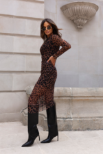 Sukienka tiulowa LUSH Panterka - obrazek 3