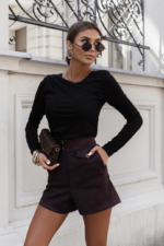 Bluzka MONNA - Czarna - obrazek 2