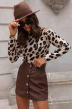 Spódniczko-spodenki DEMI - Brązowe