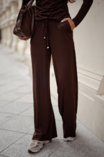 Komplet SHIRA długi rękaw - Brąz - obrazek 3