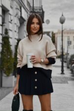 Sweterek SAGE - Beżowy