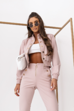 Damski komplet Premium Excellence kolor różowy