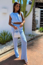 Komplet muślinowy NICOL - Błękit - obrazek 2