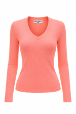 Bluzka ZURI - Łosoś - obrazek 2