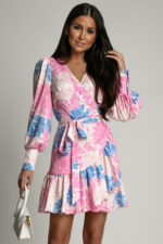 Sukienka "ANNA" krótka - Delicate fiesta - obrazek 2