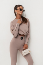 Komplet Premium Agrafka - Beżowy - obrazek 2