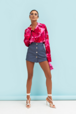 Spódnico-spodenki BLISS denim - Niebieski