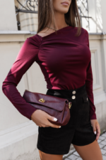 Bluzka THEA - Bordo
