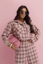 Komplet QUEENS - Róż + fango - obrazek 2