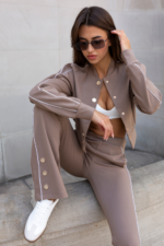 Komplet premium z dzwonami i wypustkami - Beżowy - obrazek 4