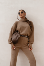 Komplet PRIAH - Ciemny beż