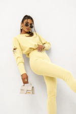 Żółty komplet dresowy damski Agrafka – opinie klientek – Aniela Maison