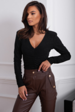 Body Iris świąteczny błysk - Czarne