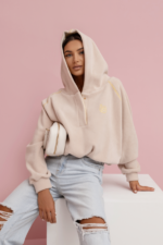 Bluza polarowa LOOM - Beż - obrazek 3