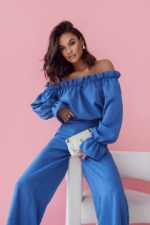 Komplet lniany MIA - Atrament