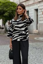 Sweterek SOLENE Zebra - obrazek 5