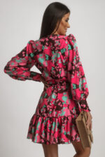 Sukienka "ANNA" Zielone Ciapy - obrazek 2