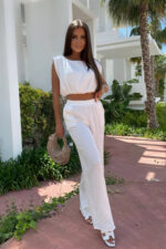 Komplet muślinowy NICOL - Ecru - obrazek 3