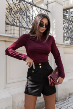 Bluzka THEA - Bordo - obrazek 2