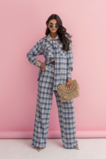 Komplet QUEENS - Niebieski + jasny żółty