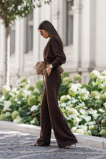 Komplet MEGGI sweterek - Brąz - obrazek 3