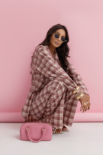 Komplet QUEENS - Róż + fango - obrazek 3