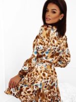 Sukienka Anna - Brązowe Ciapy - obrazek 2