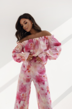 Komplet lniany MIA - Fiore - obrazek 3