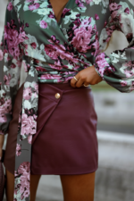 Spódnico-spodenki ARIA - Bordo - obrazek 2