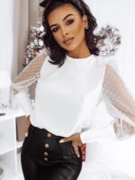 Bluzka Rosi - Biała - obrazek 3