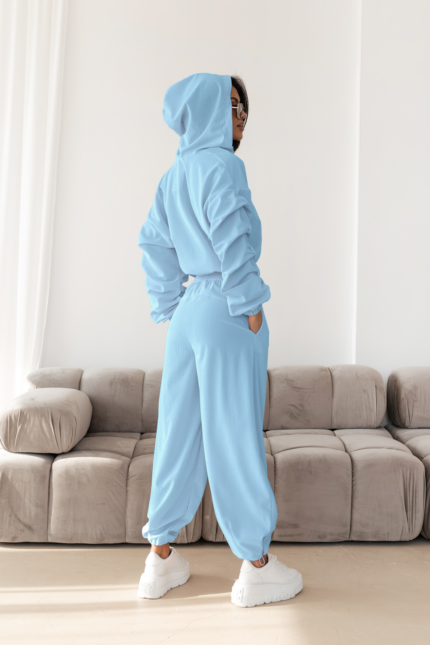 komplet HARLEM błękitny Aniela Maison