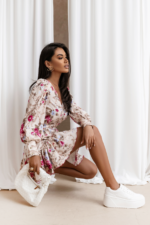 Sukienka ANNA - Ever blue flowers - obrazek 3