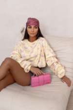 Bluza REMY print - Yellow flowers